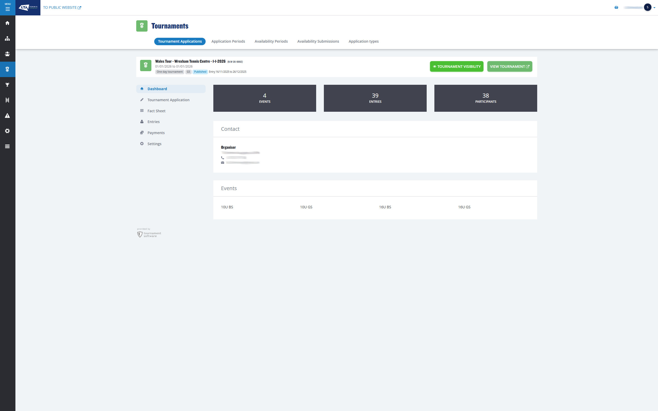 Tournament Application 2